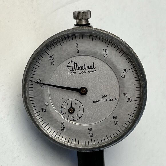 Central Tools Company Universal Dial Indicator .001” Measure Precision Tool - Picture 2 of 11